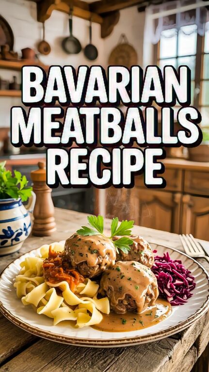 2. Bavarian Meatballs Recipe