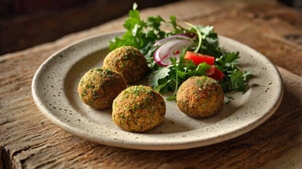 Lebanese Lemon and Herb Falafels