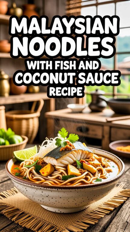 Malaysian Noodles With Fish and Coconut Sauce Recipe