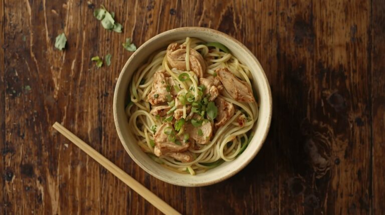 2. Vietnamese Noodles with Lemongrass Chicken