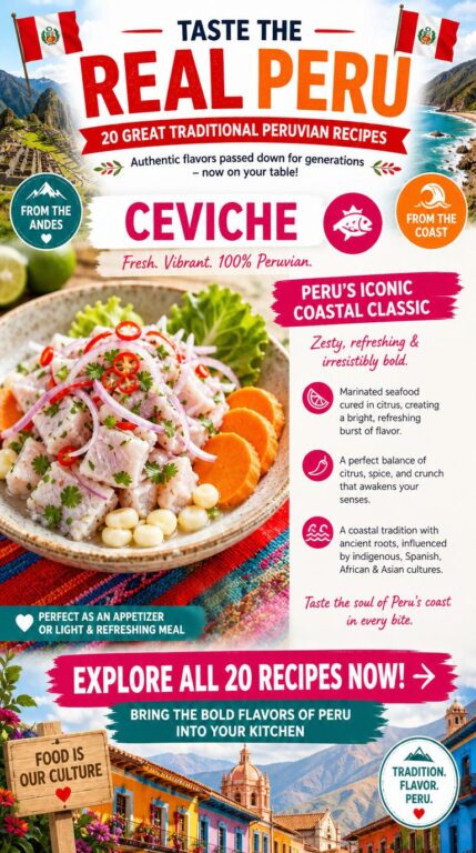 20 Great Traditional Peruvian Recipes