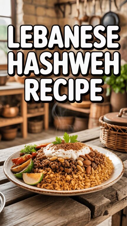 Lebanese Hashweh Recipe
