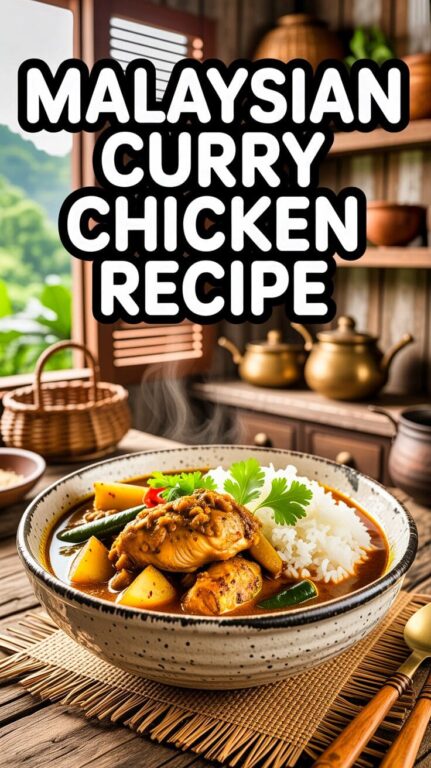 Malaysian Curry Chicken Recipe