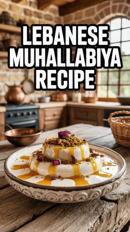 Lebanese Muhallabiya Recipe