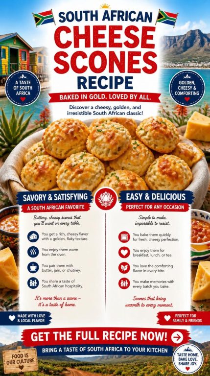 South African Cheese Scones Recipe