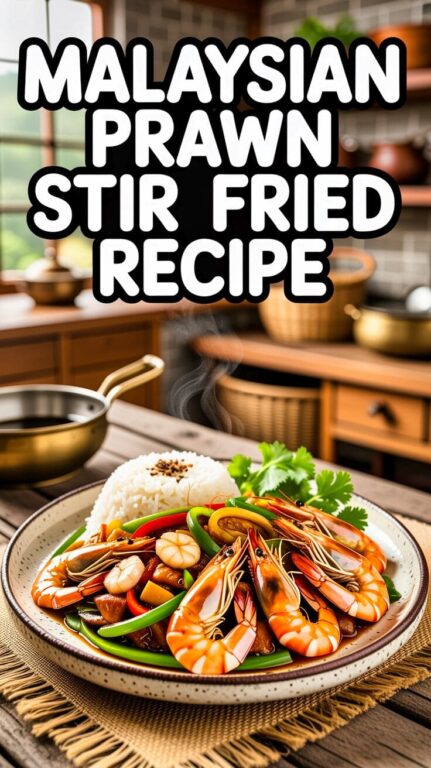 Malaysian Prawn Stir Fried Recipe