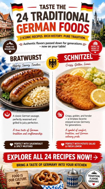 24 Traditional German Foods and Recipes