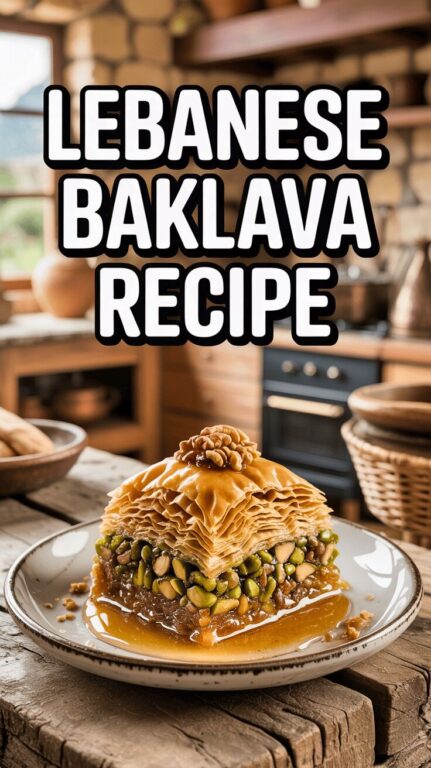 Lebanese Baklava Recipe