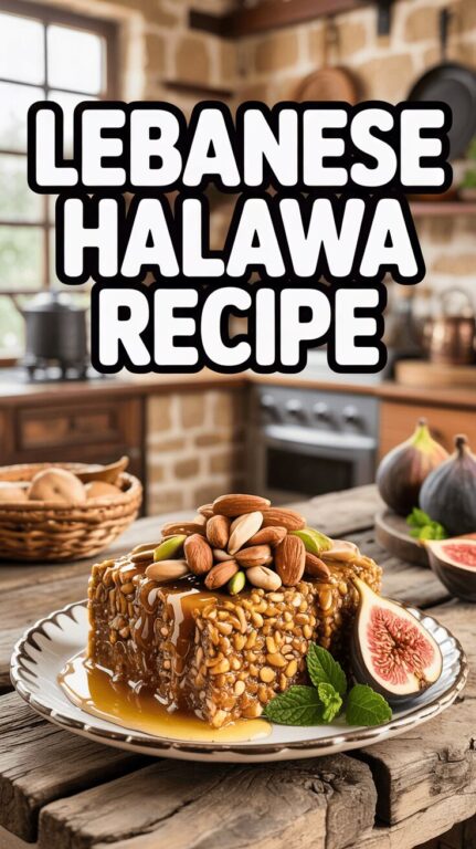 Lebanese Halawa or Halva Recipe