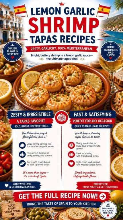 Lemon Garlic Shrimp Tapas Recipes