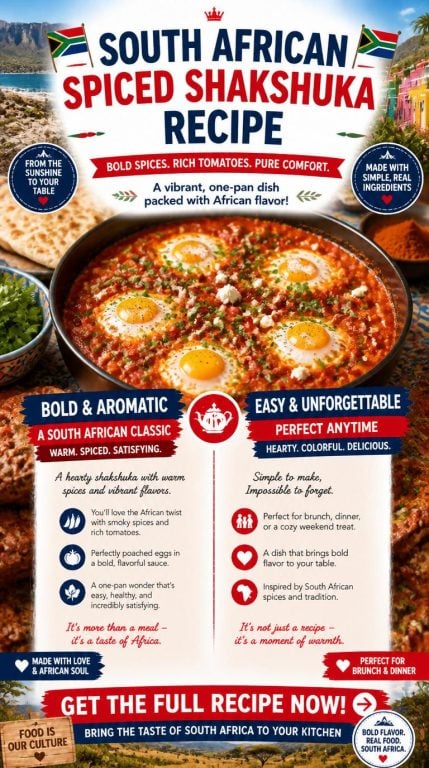 South African Spiced Shakshuka Recipe