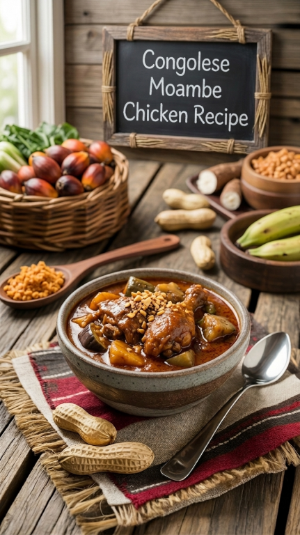 Congolese Moambe Chicken Recipe