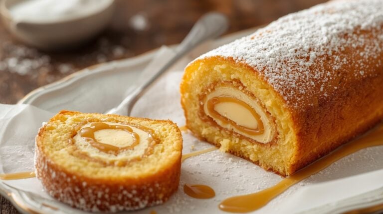 30. Brazo de Reina (Chilean Dulce de Leche Cake) 