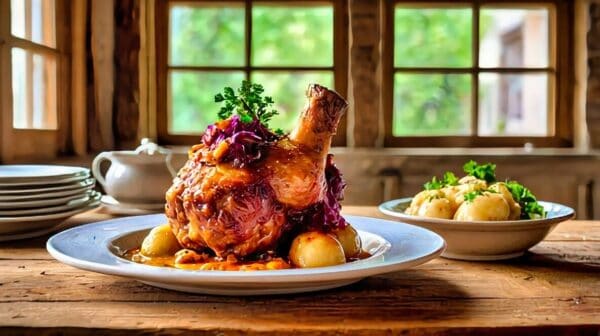4. Bavarian Pork Knuckle Recipe 