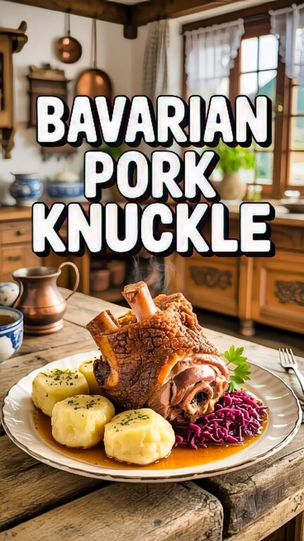 4. Bavarian Pork Knuckle Recipe