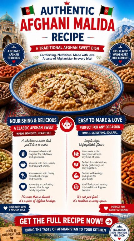 Afghan Malida Recipe