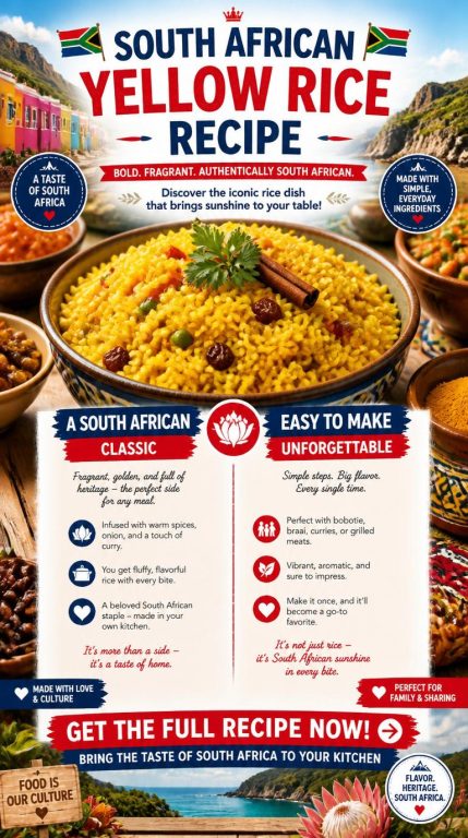 South African Yellow Rice Recipe