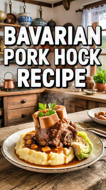 7. Bavarian Pork Hock Recipe