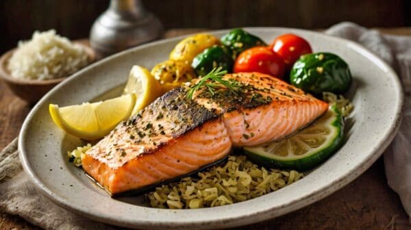 Lebanese Grilled Salmon Recipe