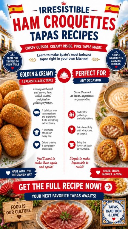 Ham Croquettes Tapas Recipes