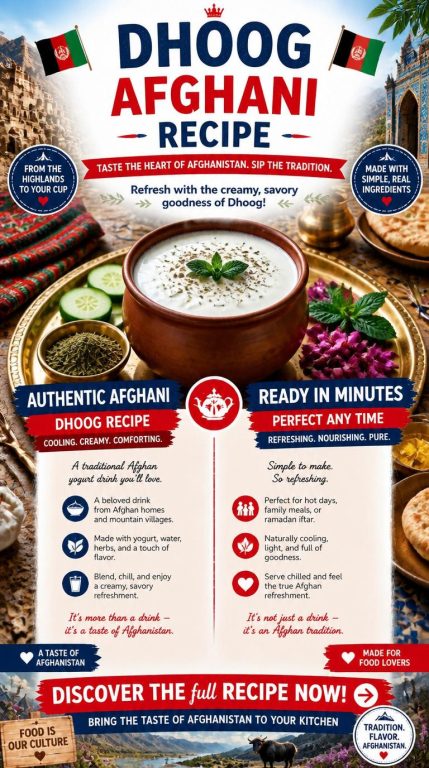 Dhoog Afghani Recipe