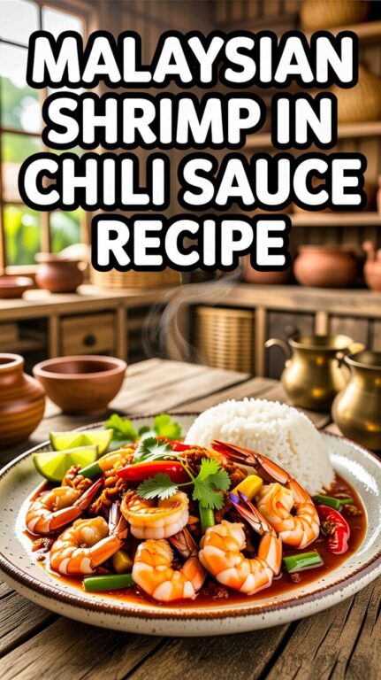 Malaysian Shrimp in Chili Sauce Recipe