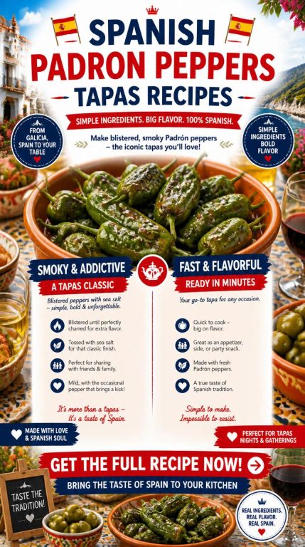 Spanish Padron Peppers Tapas Recipes