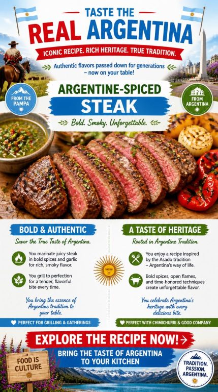 Argentina Grilled Steak Recipe