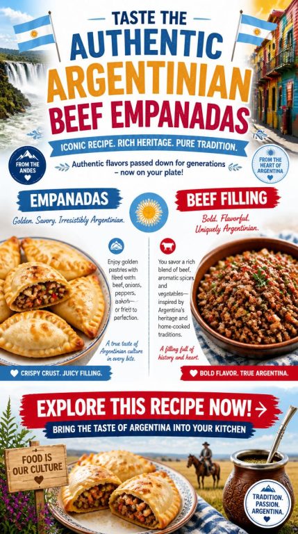 Argentinian Beef Empanadas Recipe