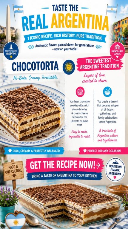 Argentinian Chocotorta Recipe