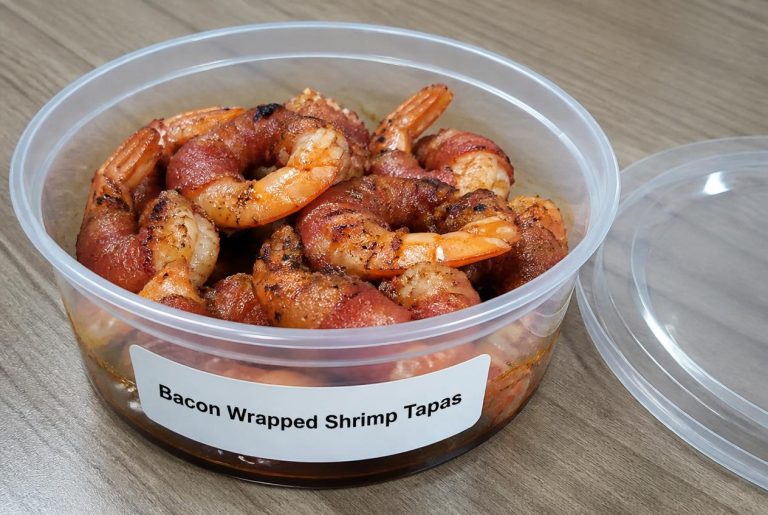 Bacon Wrapped Shrimp Tapas Recipes - Storage