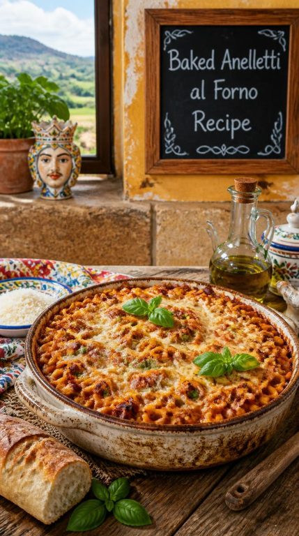 Baked Anelletti al Forno Recipe