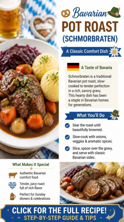 Bavarian Pot Roast Recipe (Schmorbraten)