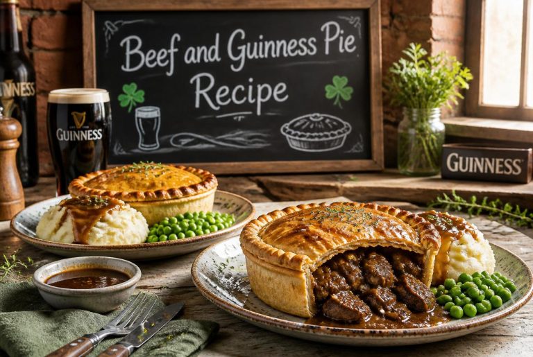 “Beef and Guinness Pie Recipe