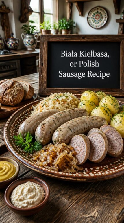 Biała Kiełbasa, or Polish Sausage Recipe