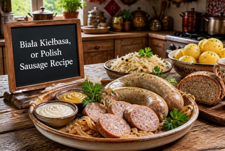 Biała Kiełbasa, or Polish Sausage Recipe