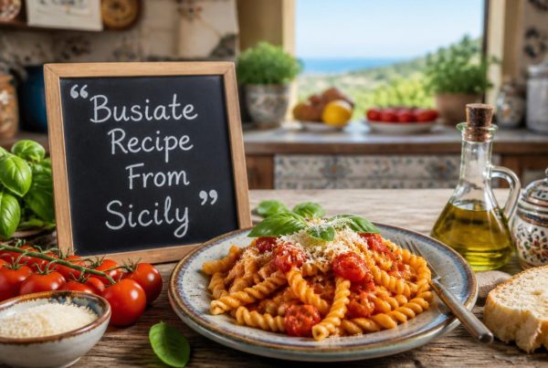 Busiate Recipe From Sicily