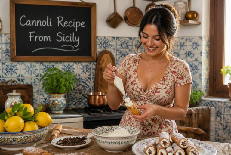 Cannoli Recipe From Sicily Cooking TIps