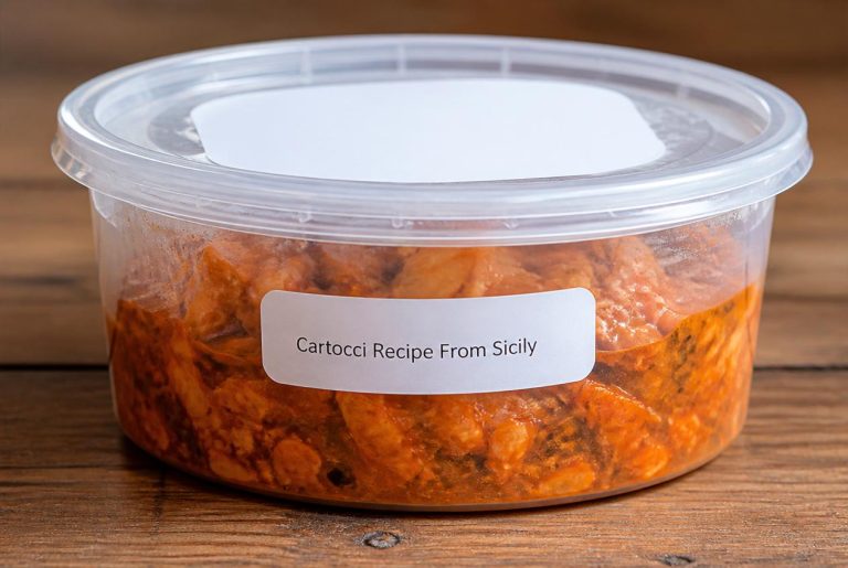 Cartocci Recipe From Sicily Storage TIps
