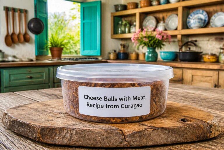 Cheese Balls With Meat Recipe from Curacao Storage Tips