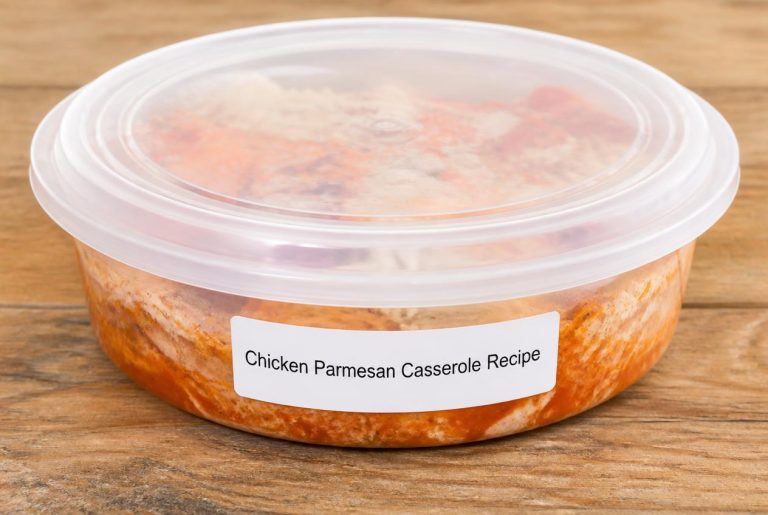 Chicken Parmesan Casserole Recipe Storage TIps