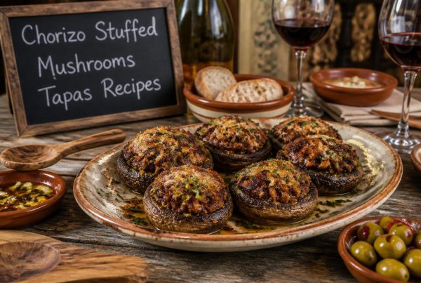 Chorizo Stuffed Mushrooms Tapas Recipes