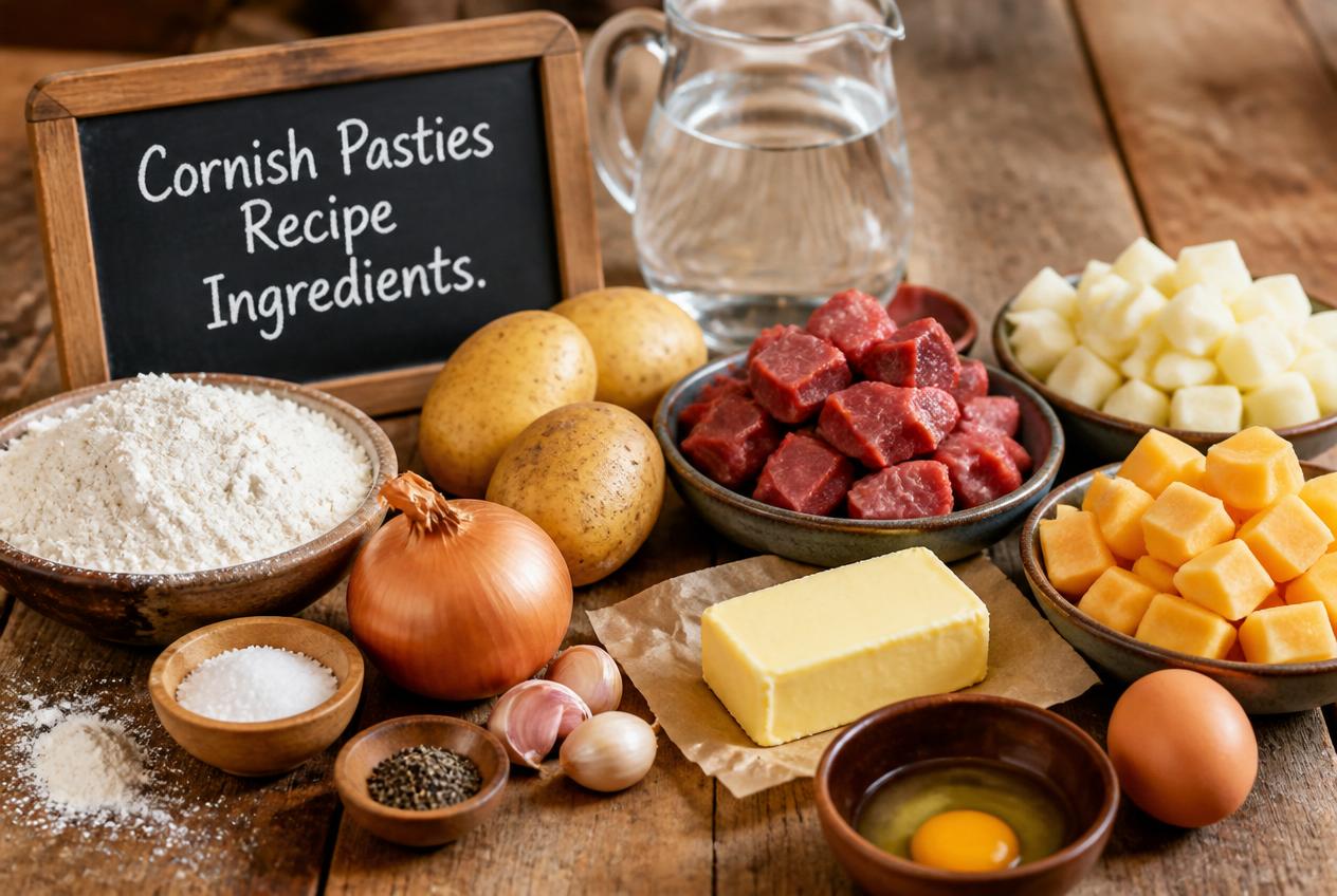 Cornish Pasties Recipe Ingredients