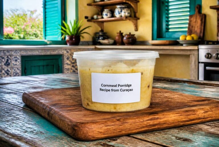 Cornmeal Porridge Recipe from Curaçao Storage Tips