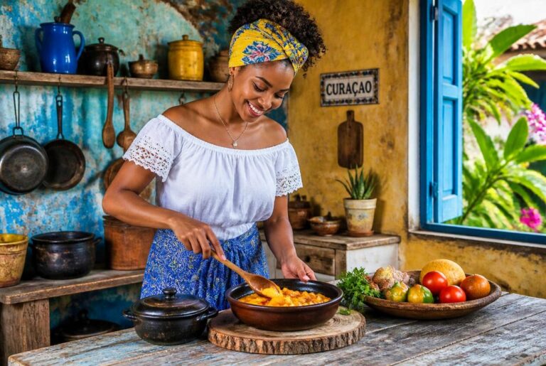 Cornmeal Stew Recipe from Curaçao Cooking Tips