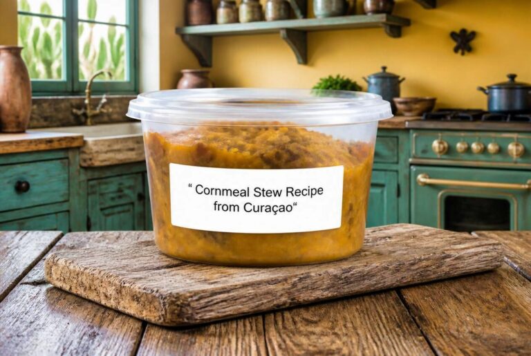 Cornmeal Stew Recipe from Curaçao Storage Tips
