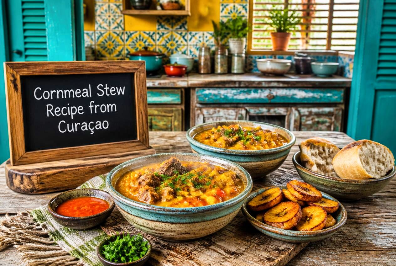 Cornmeal Stew Recipe from Curaçao