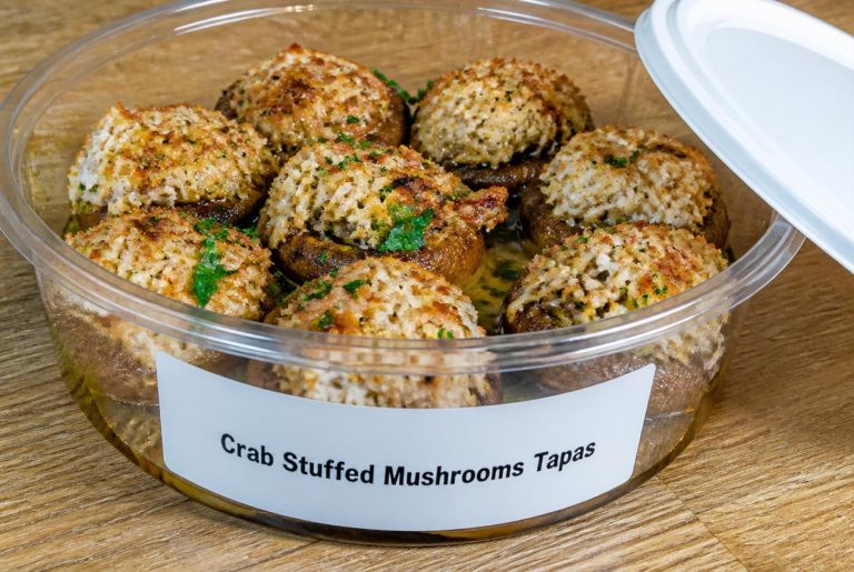 Crab Stuffed Mushrooms Tapas Recipes - Storage
