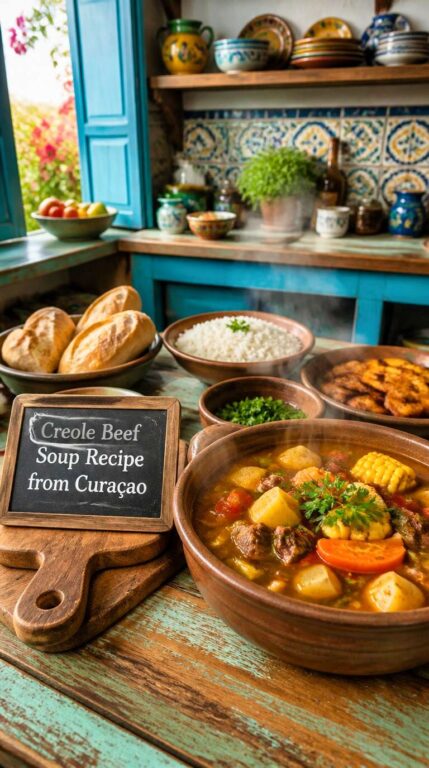 Creole Beef Soup Recipe from Curaçao