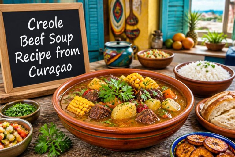 Creole Beef Soup Recipe from Curaçao